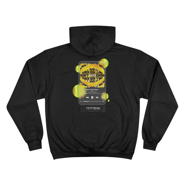 Don't You Know Biscits Don't You Know (Single) | FEM TECH RADIO X Champion Hoodie