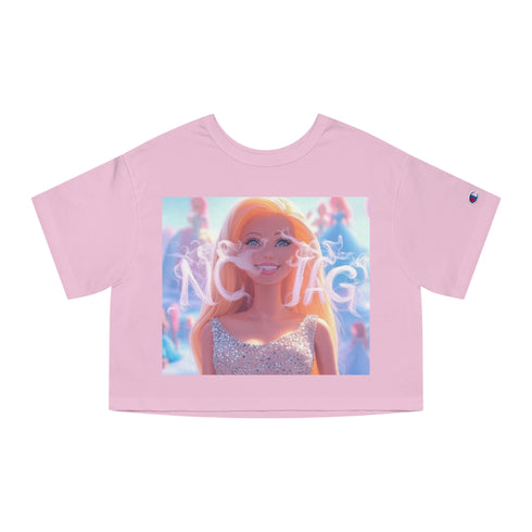 BARBIE STONER | Champion Cropped T-Shirt