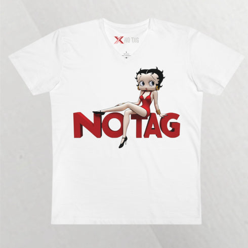 BETTY BOO NO TAG | T-shirt V-neck