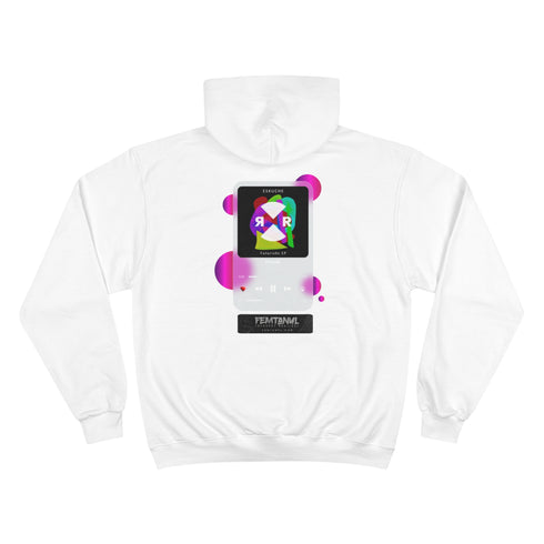 Freak Eskuche Futuristic EP | FEM TECH RADIO X Champion Hoodie