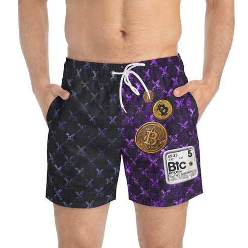 BITCOINS | Unisex Swim Trunks